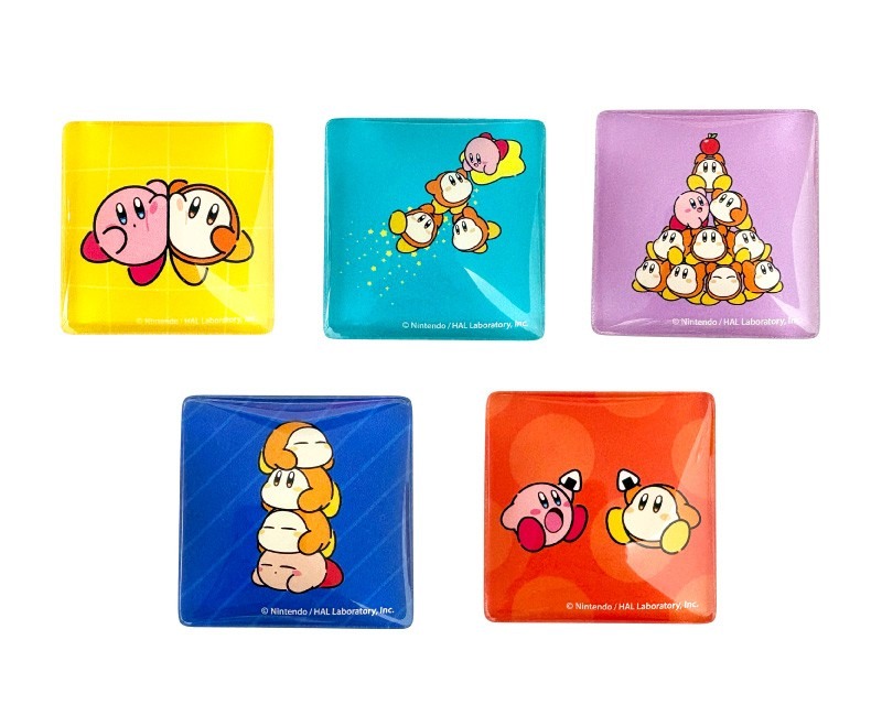 星之卡比快閃店《KIRBY'S PUPUPU MARKET in Taiwan》PUPUPU MARKET 系列 「最新商品」方形零錢包