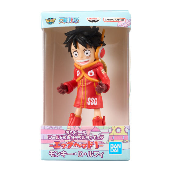 《ONE PIECE 海賊王》WCF 魯夫迷你盒裝收藏轉蛋 蒙其・D・魯夫(蛋頭島篇)