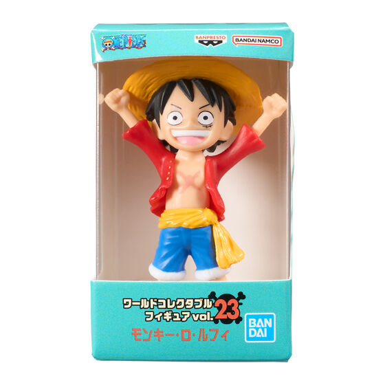 《ONE PIECE 海賊王》WCF 魯夫迷你盒裝收藏轉蛋 蒙其・D・魯夫(vol.23)