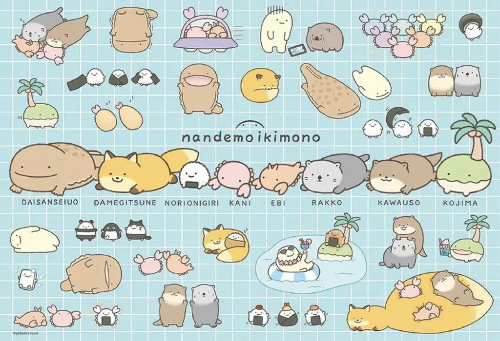 日本最強萌小生物療癒來台!《朗萌綺盟 nandemo ikimono》快閃店 2/1 誠品南西魅力登場