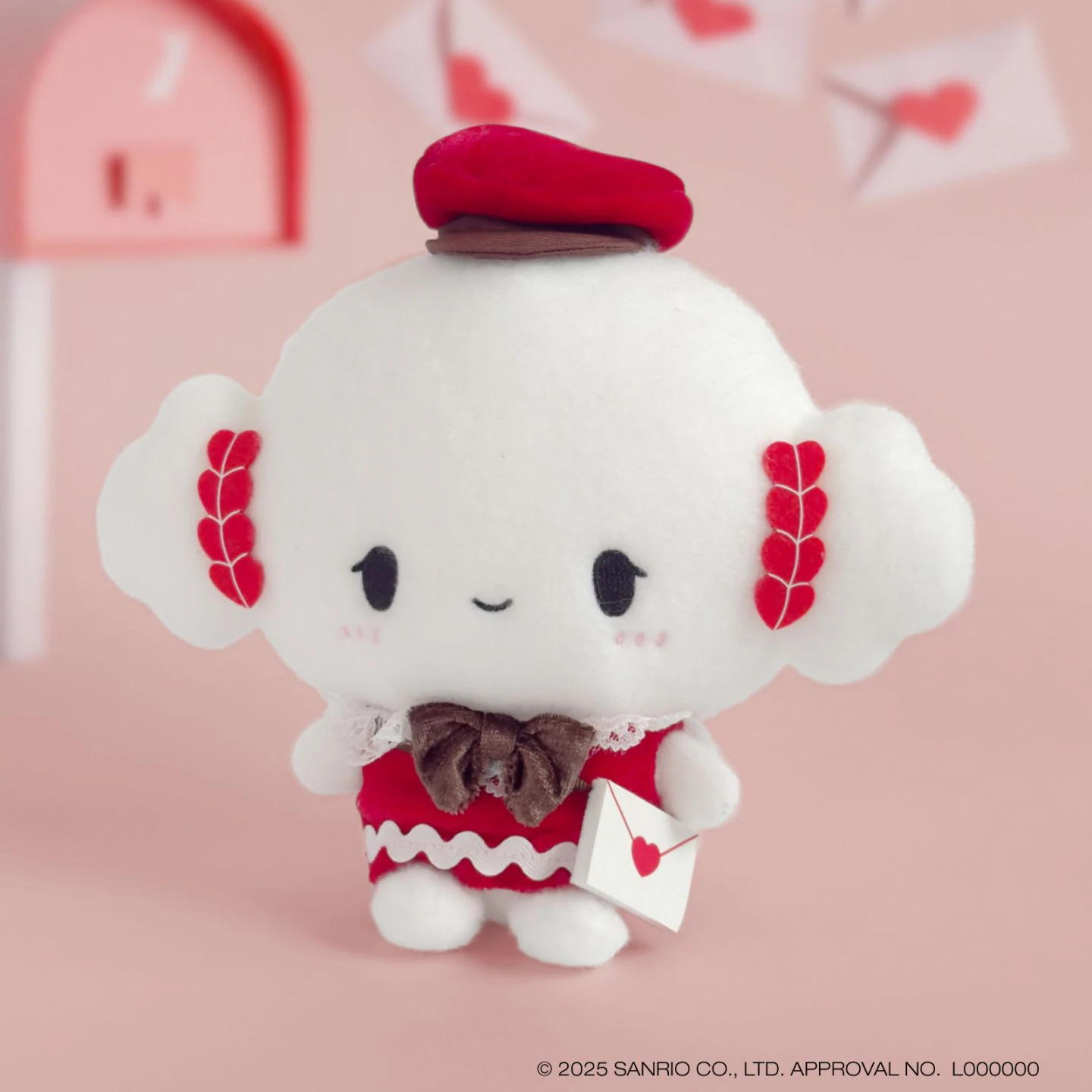 《Lovely Loveletter》三麗鷗角色情書系列｜Cogimyun小麥粉精靈 S 號絨毛玩偶