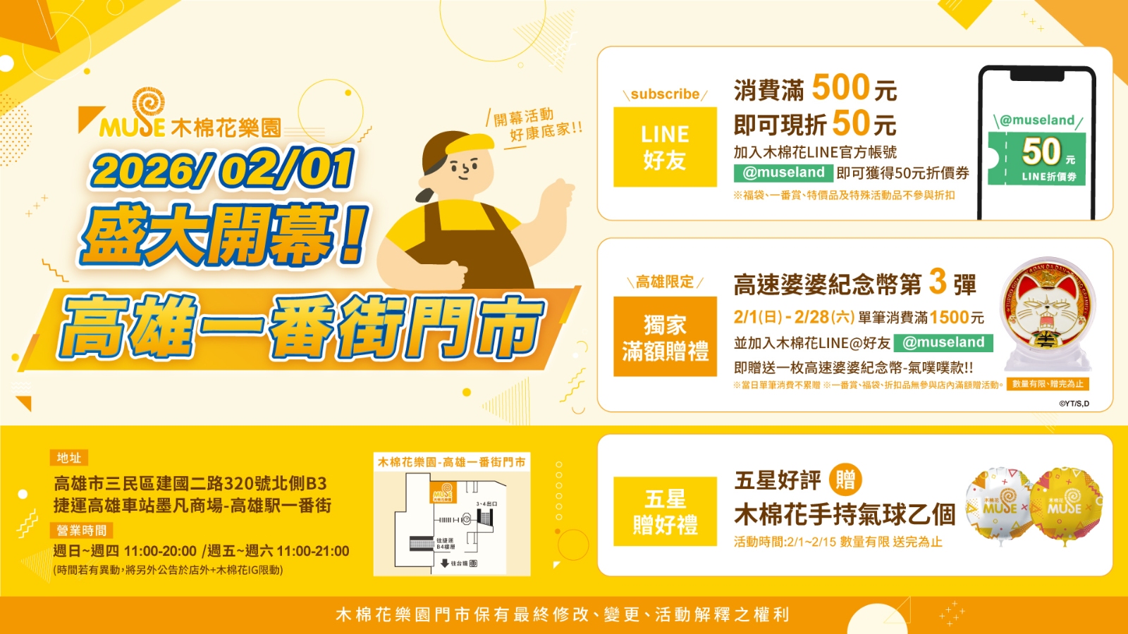 開幕三重奏 高雄限定款高速婆婆紀念幣 消費現折超有感 !