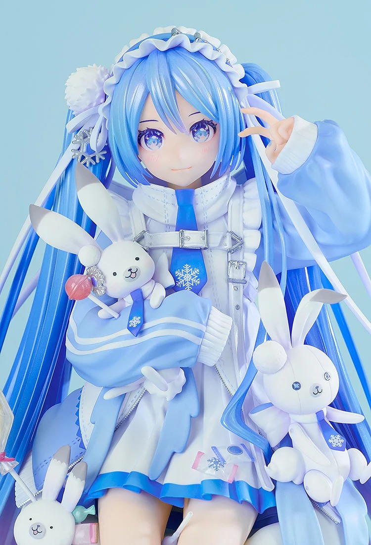 《SNOW MIKU 雪初音》Yukiiro Pop Ver. 1/7 比例模型 商品設計與造型