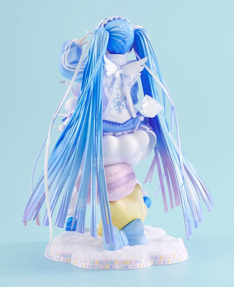 《SNOW MIKU 雪初音》Yukiiro Pop Ver. 1/7 比例模型公仔 底座