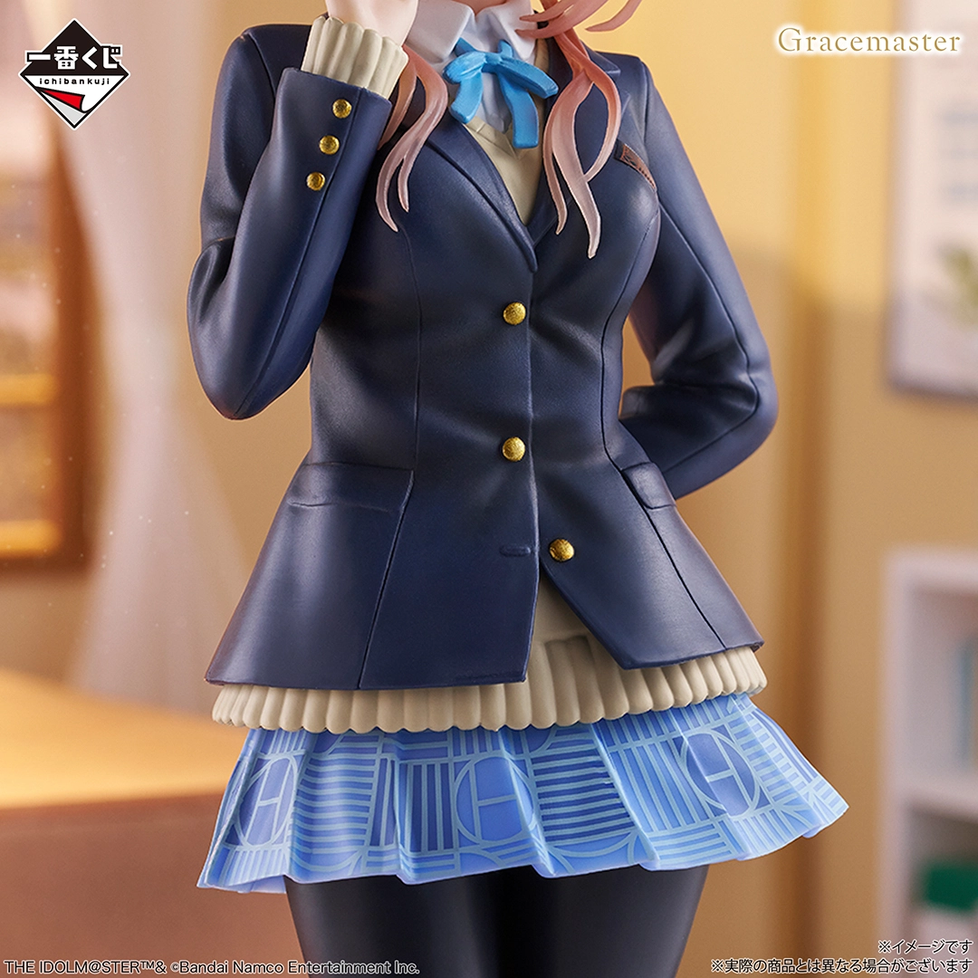 一番賞《學園偶像大師 Part4》C賞|姬崎莉波 1/7 Gracemaster模型 衣服摺皺細節