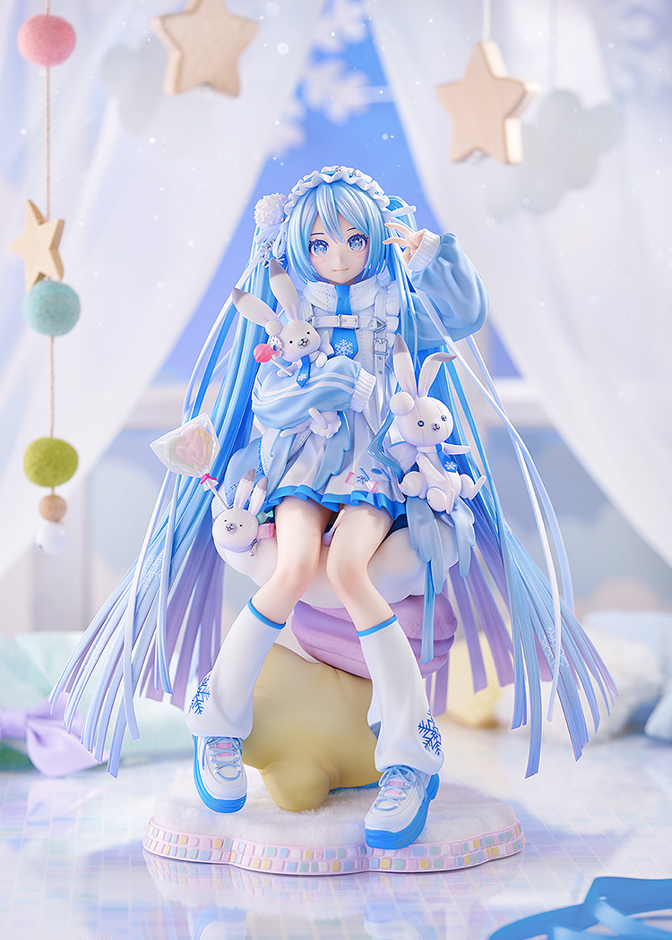 初音未來《SNOW MIKU 雪初音》 Yukiiro Pop Ver. 1/7 比例模型正式開放預約