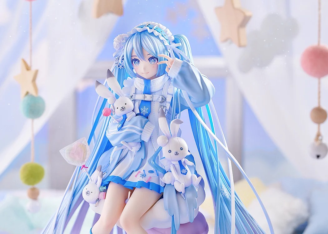 《SNOW MIKU 雪初音》Yukiiro Pop Ver. 1/7 比例模型 商品設計與造型特色