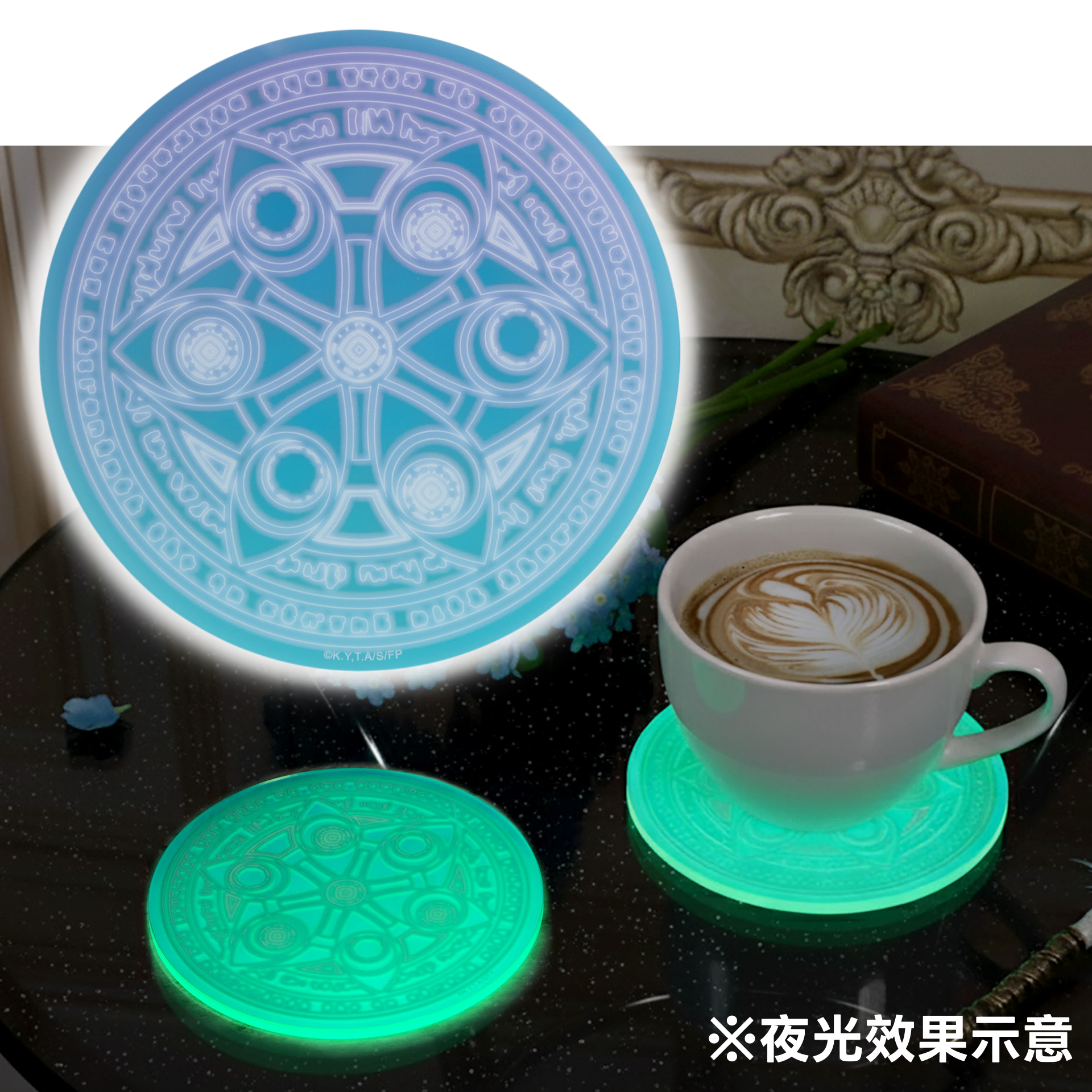 2026台北國際動漫節 木棉花國際《葬送的芙莉蓮》夜光壓克力杯墊