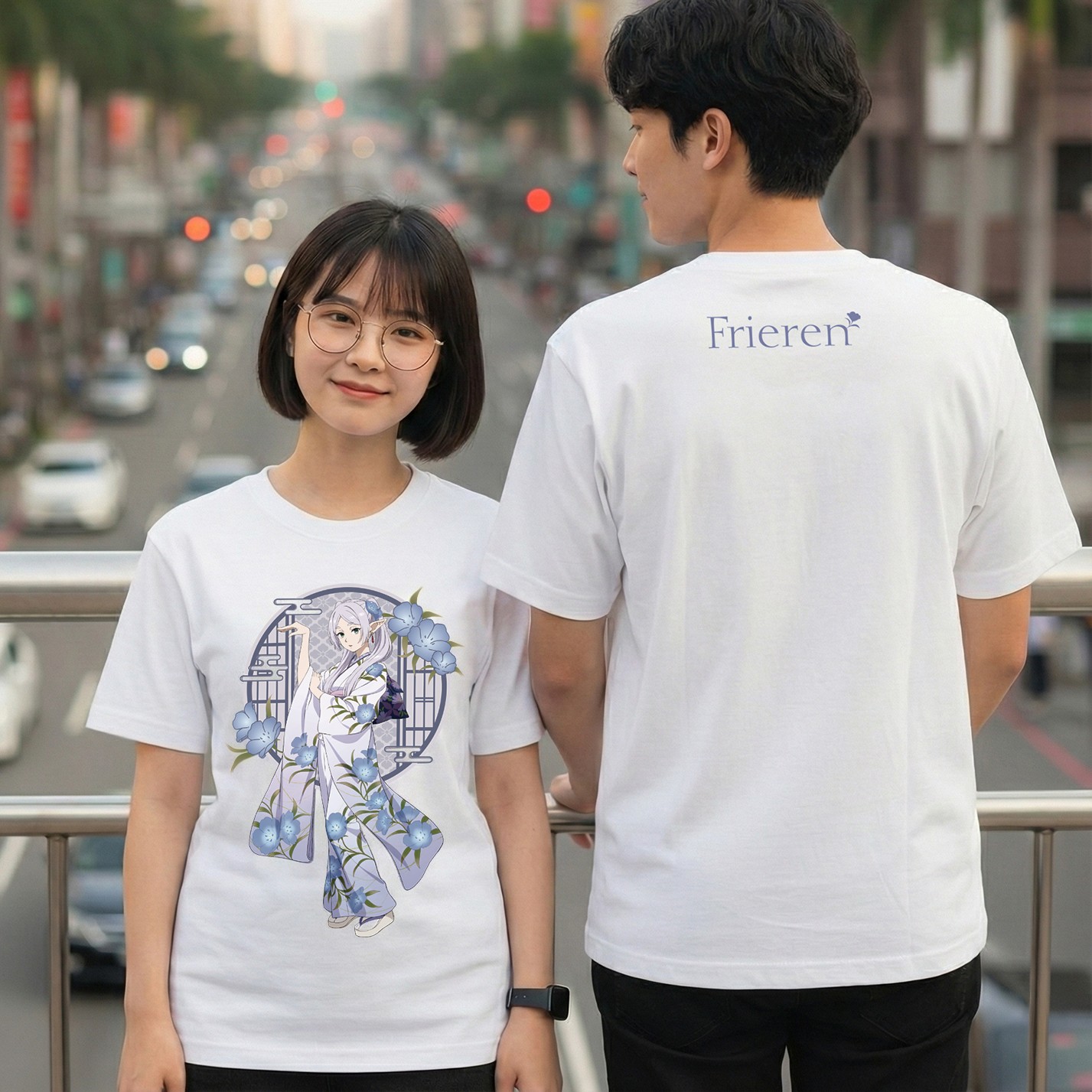 2026台北國際動漫節 木棉花國際《葬送的芙莉蓮》潮流全彩T-shirt (和服芙莉蓮)