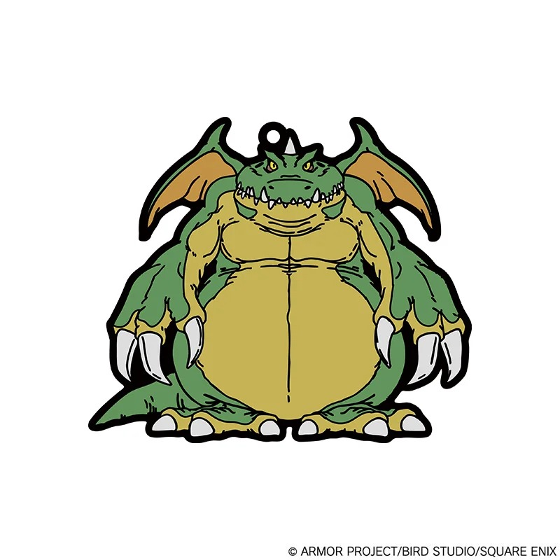 《DQ7R》「勇者鬥惡龍 福引所特別篇~石版與魔王篇~」G賞|遊戲中怪物橡膠鑰匙圈
