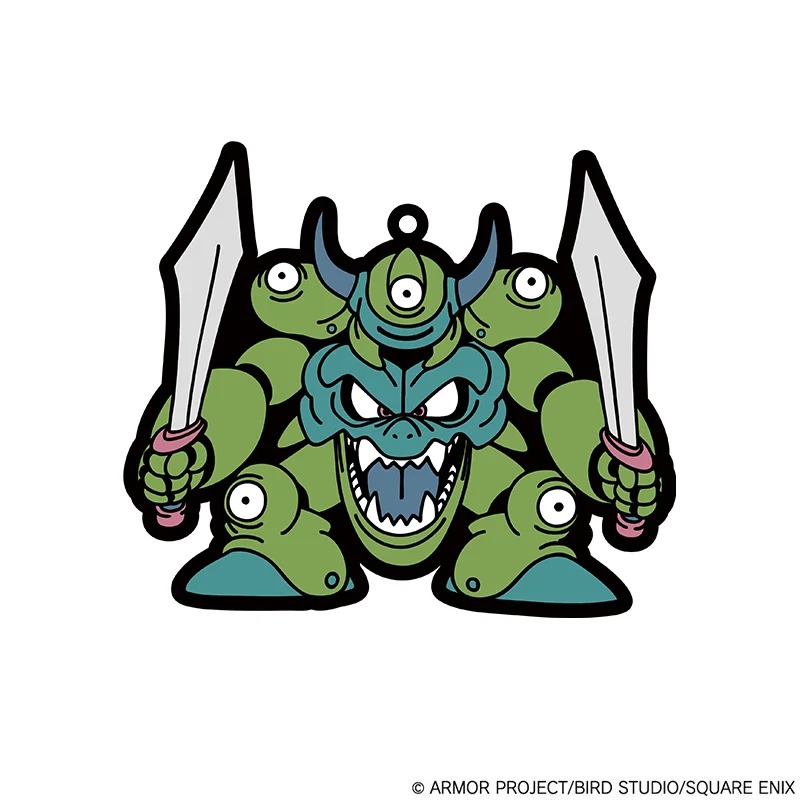 《DQ7R》「勇者鬥惡龍 福引所特別篇~石版與魔王篇~」G賞怪物橡膠鑰匙圈