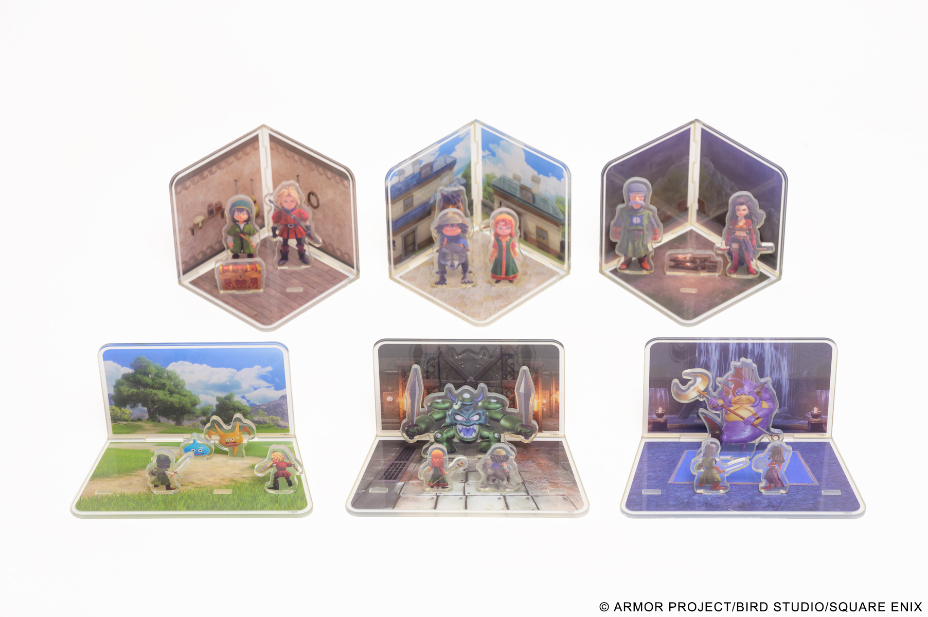 《DQ7R》「勇者鬥惡龍 福引所特別篇~石版與魔王篇~」D賞|壓克力場景 模型