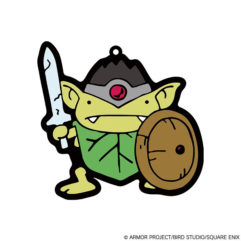 《DQ7R》「勇者鬥惡龍 福引所特別篇~石版與魔王篇~」G賞怪物橡膠鑰匙圈