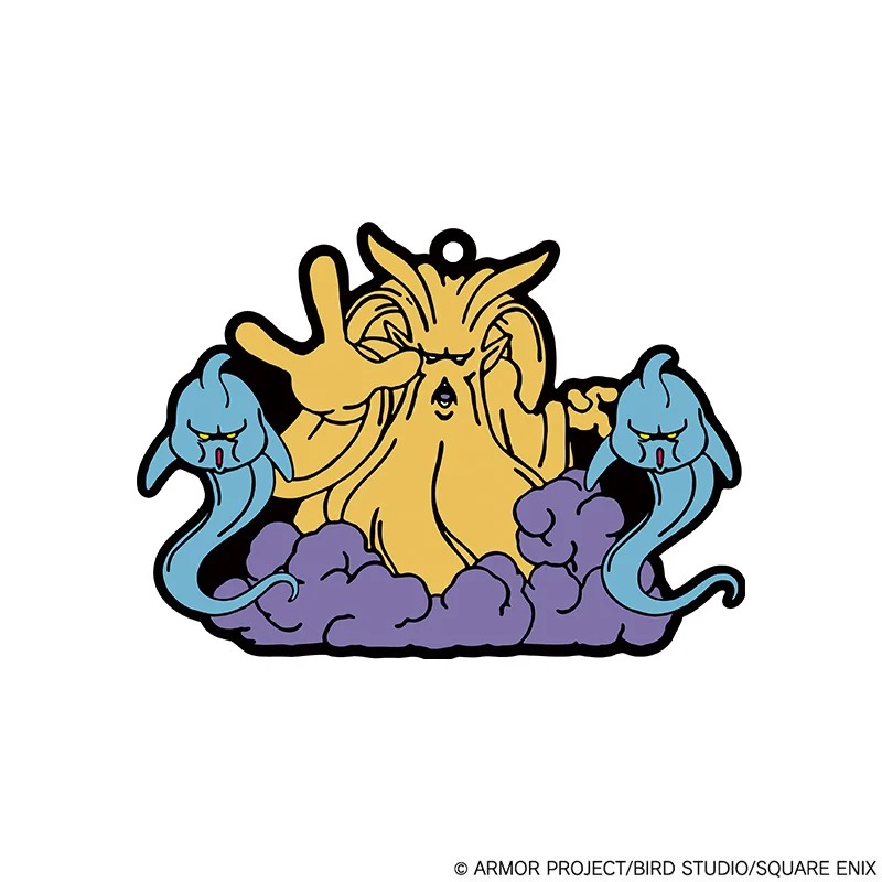 《DQ7R》「勇者鬥惡龍 福引所特別篇~石版與魔王篇~」G賞 怪物 橡膠鑰匙圈