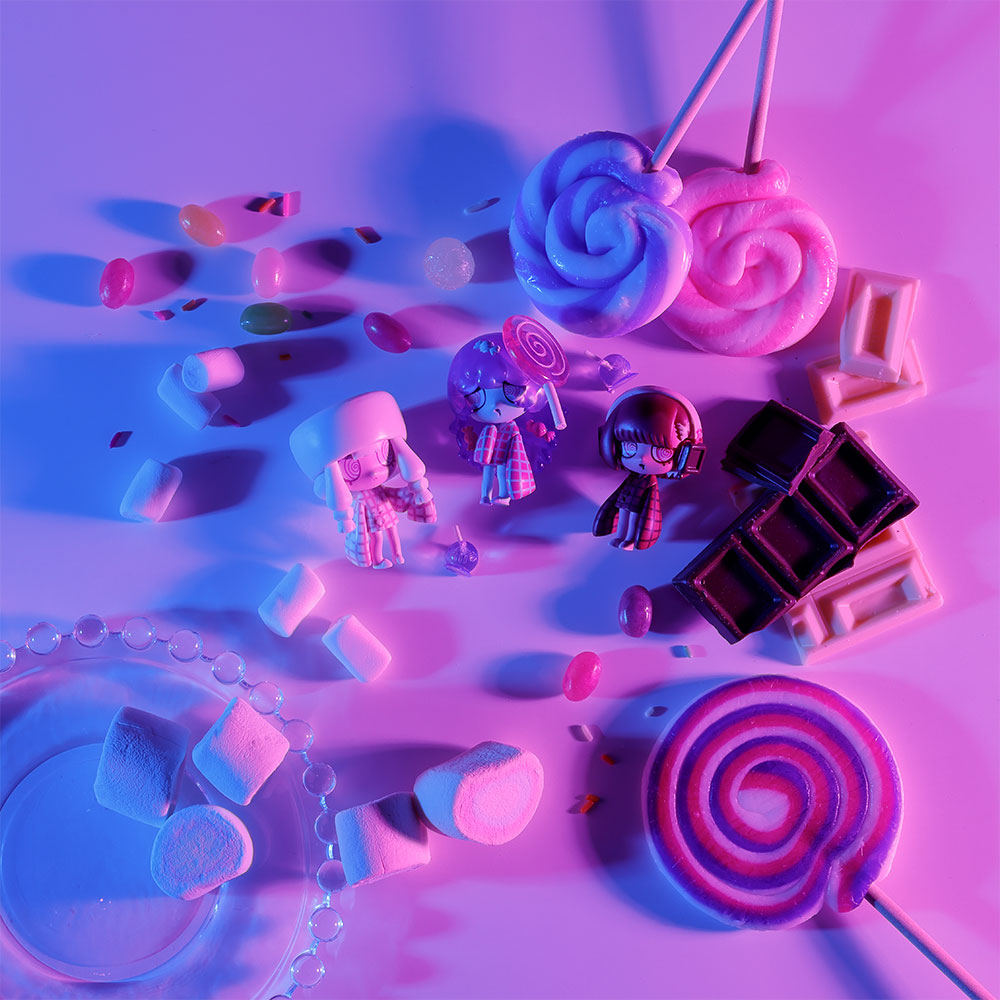 《VIRUSWEETS 病毒甜點》第四彈「Sugar Pop Party」主題亮點：糖果、巧克力、棉花糖全面登場