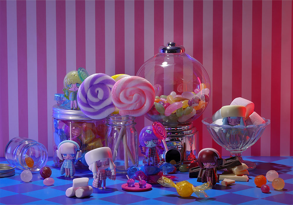 超人氣《VIRUSWEETS 病毒甜點》第四彈「Sugar Pop Party」轉蛋公仔主題亮點：糖果、巧克力、棉花糖全面登場