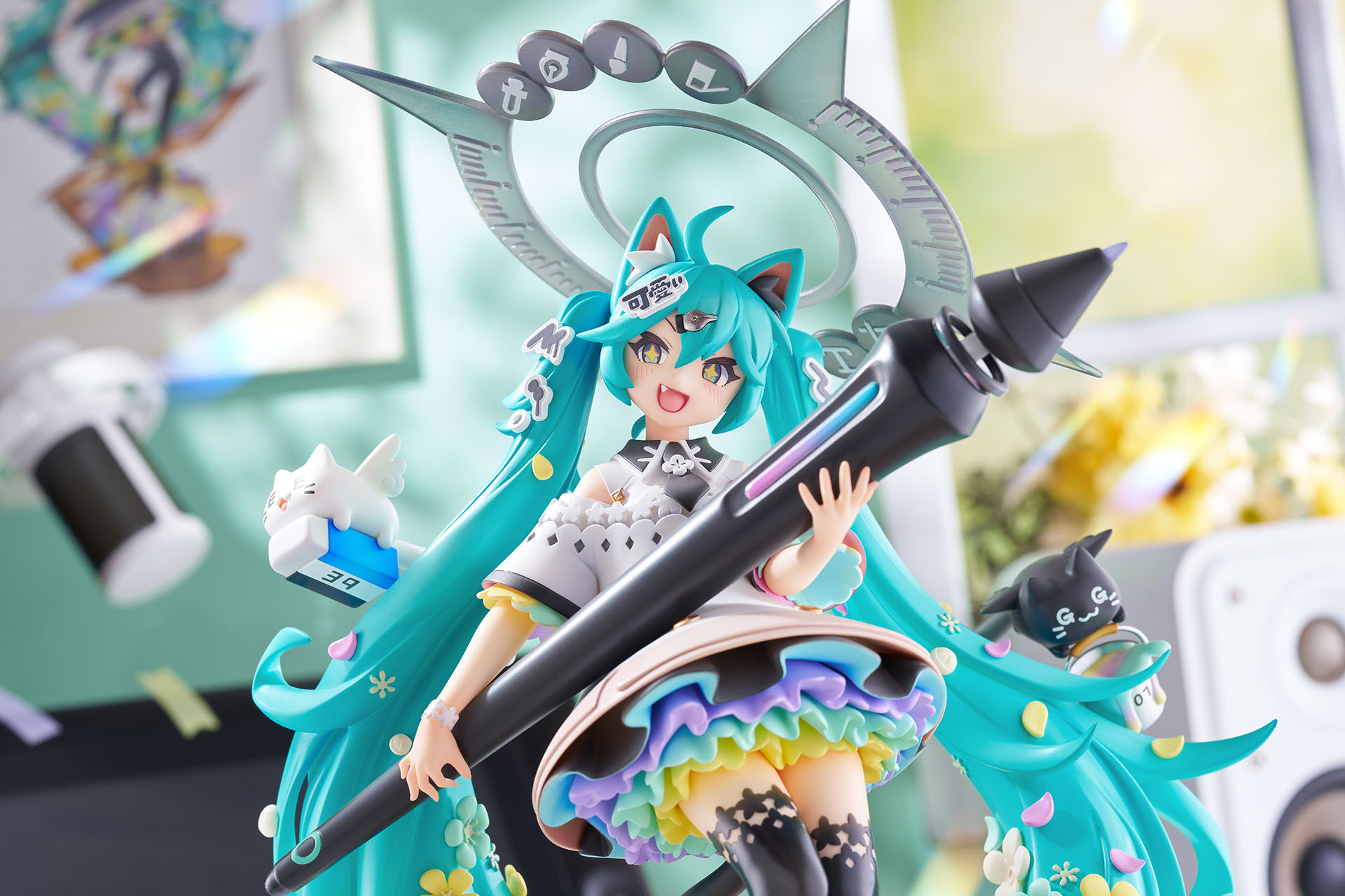 TAITO 推出《初音未來》&times; 齋藤直葵 1/7 比例模型｜「繪畫創作」主題完全受注限定收藏正式公開