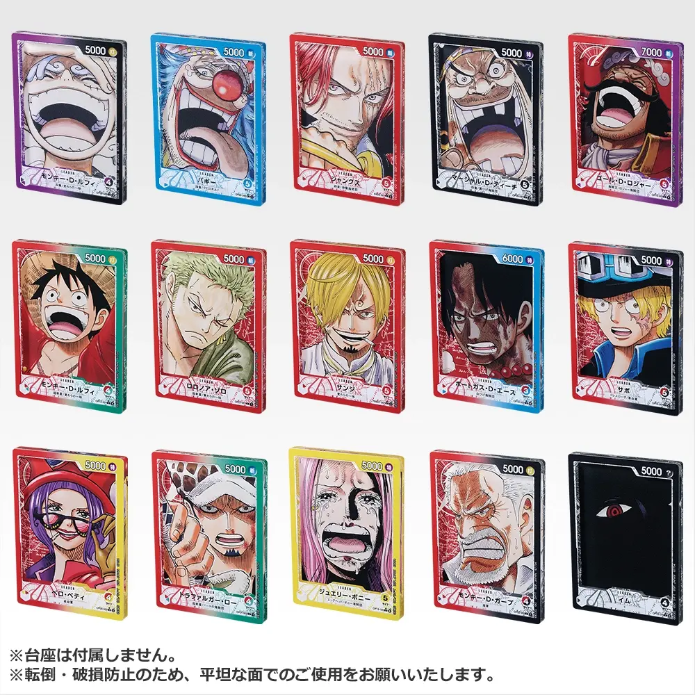 萬代一番賞《ONE PIECE CARD GAME 海賊王卡牌遊戲》2/14登場！20公分魯