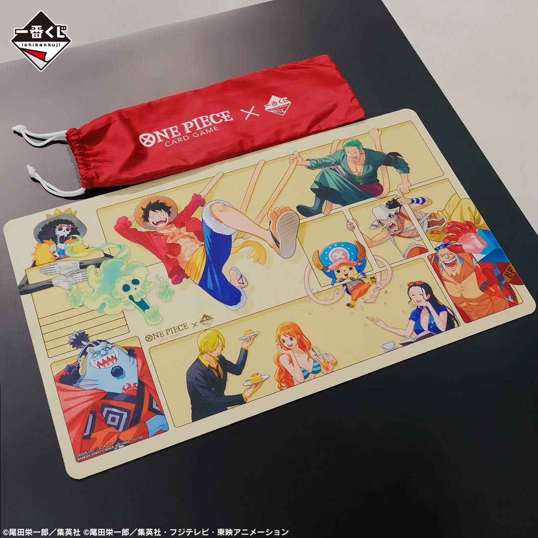 一番賞《ONE PIECE CARD GAME 海賊王卡牌遊戲》最後賞|限定對戰墊+收納袋