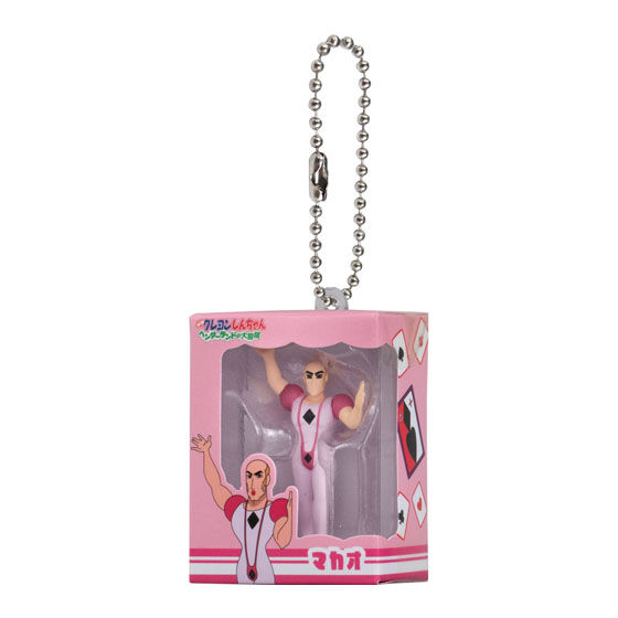 萬代 GASHAPON 劇場版《蠟筆小新:搞怪遊樂園大冒險》迷你盒裝公仔轉蛋 馬卡歐