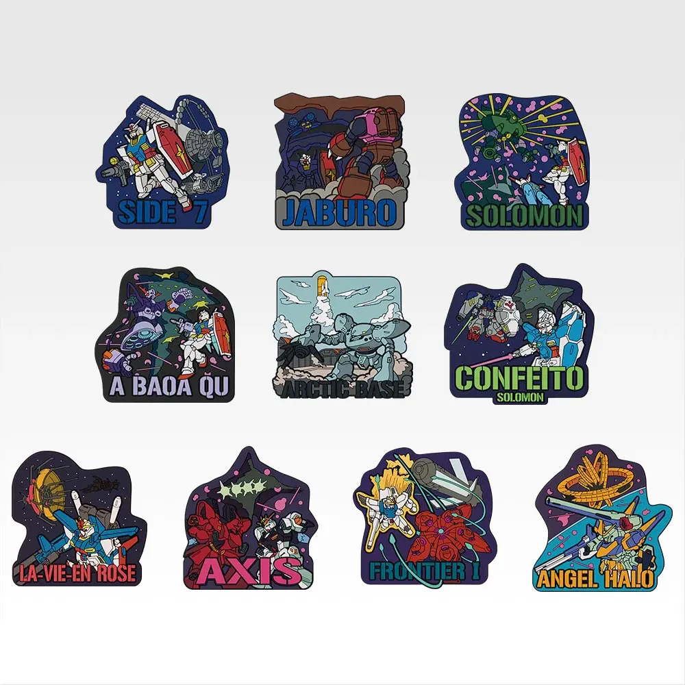 一番賞《機動戰士鋼彈 UNIVERSAL CENTURY SAGA》E賞橡膠磁鐵