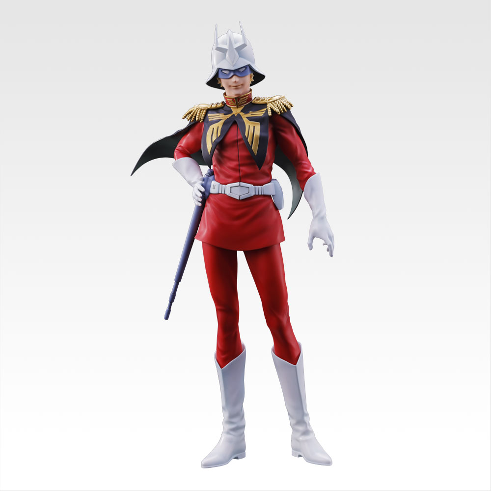 一番賞《機動戰士鋼彈 UNIVERSAL CENTURY SAGA》B賞 「紅色彗星」夏亞・阿茲納布爾 MASTERLISE模型