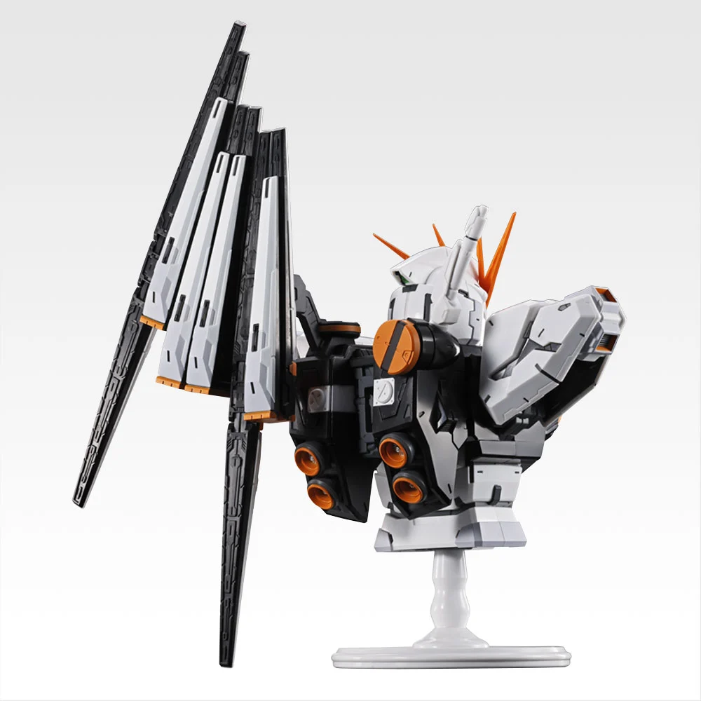 一番賞《機動戰士鋼彈 UNIVERSAL CENTURY SAGA》A賞 &nu;鋼彈 BUSTISAN胸像模型 背面