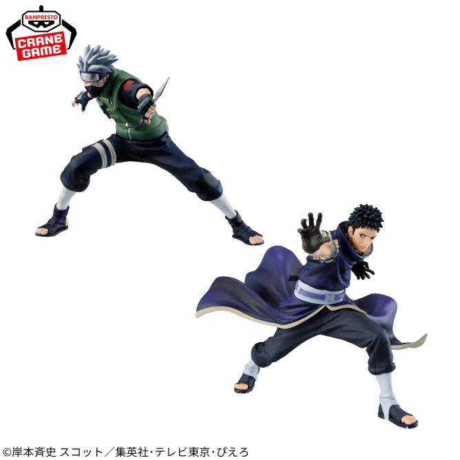 《NARUTO -火影忍者-》最新景品模型VIBRATION STARS 卡卡西&帶土