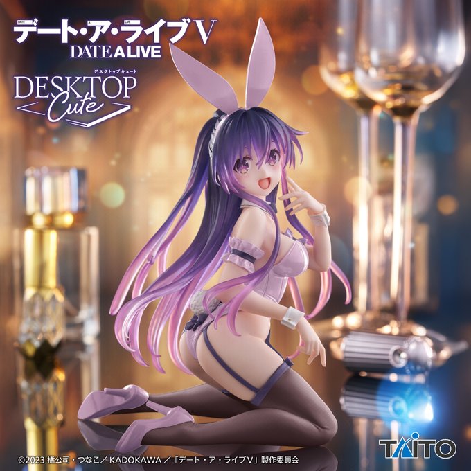 《約會大作戰V》兔女郎夜刀神十香Desktop Cute