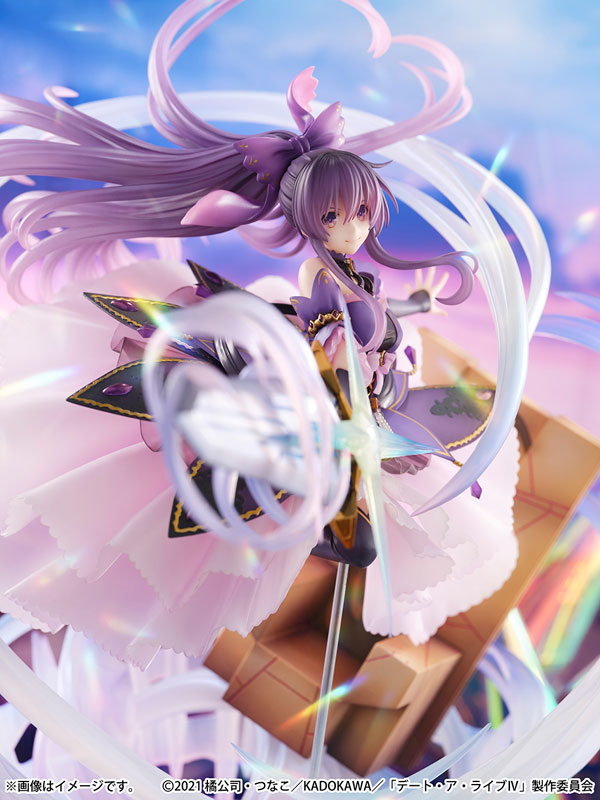 夜刀神十香 -Princess Amethyst Dress Ver.-