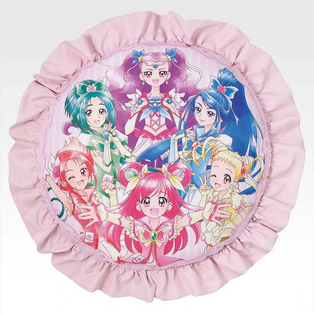 最後賞 荷葉邊造型靠墊 約40cm