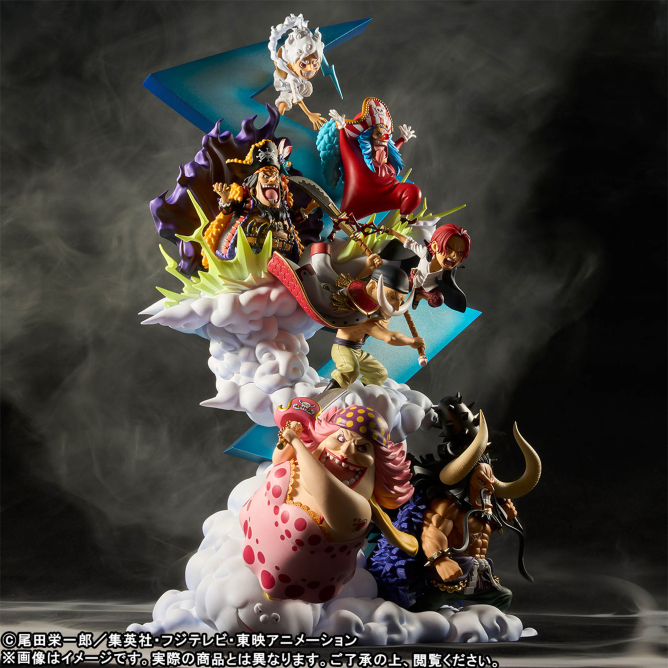 《ONE PIECE》造形王 世界收藏模型 PREMIUM-新舊四皇-