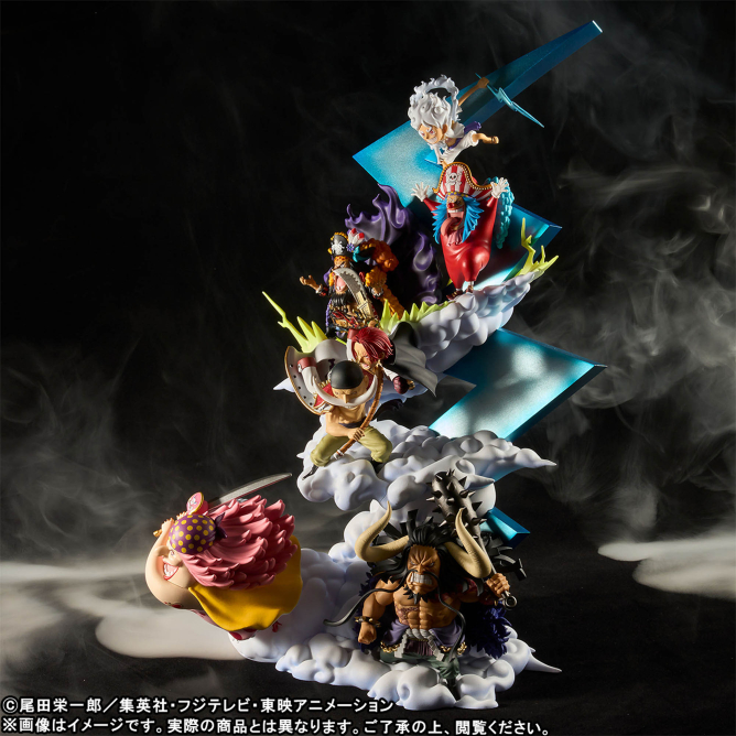 《ONE PIECE》造形王 世界收藏模型 PREMIUM-新舊四皇-