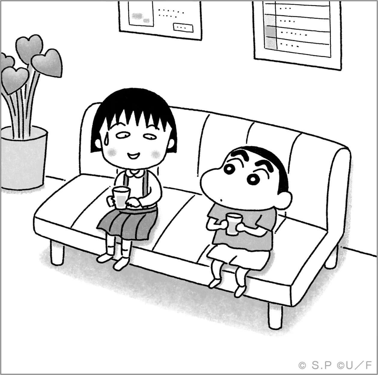 《櫻桃小丸子》×《蠟筆小新》夢幻共演