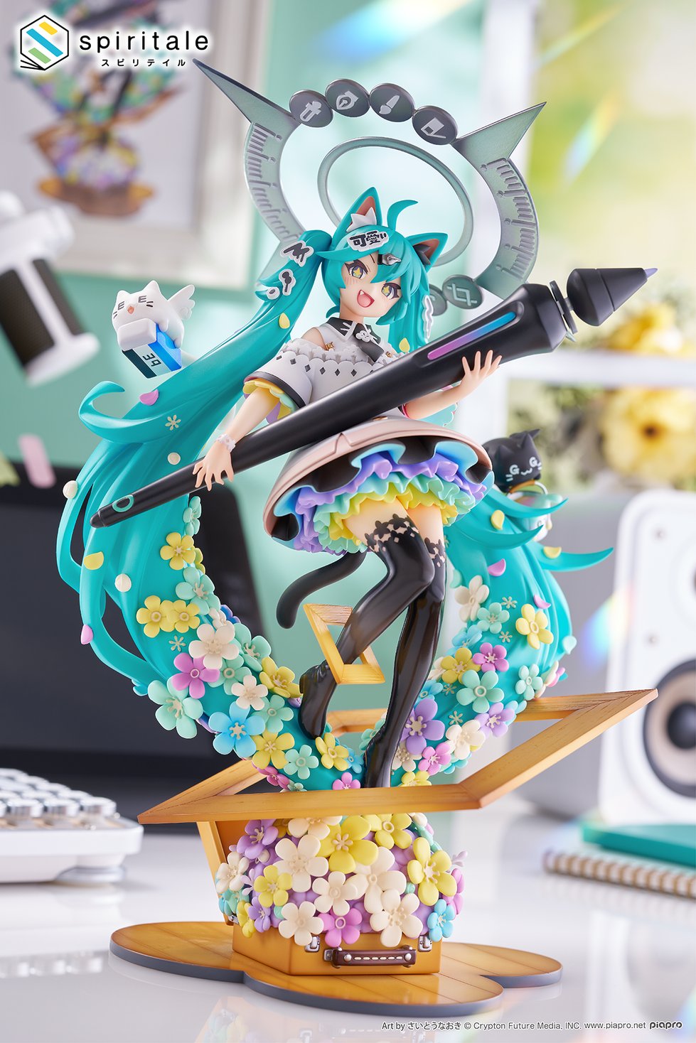 TAITO GEAR&GOODS《初音未來》1/7比例「繪畫ver.
