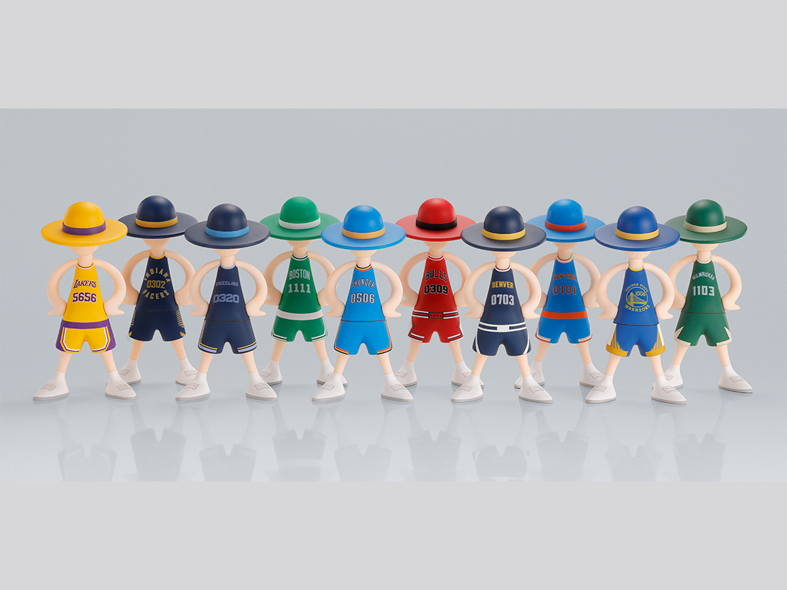 「LUFFY’s ONE PIECE×NBA -Uniform Icon Edition-」海賊王 x NBA 聯名公仔