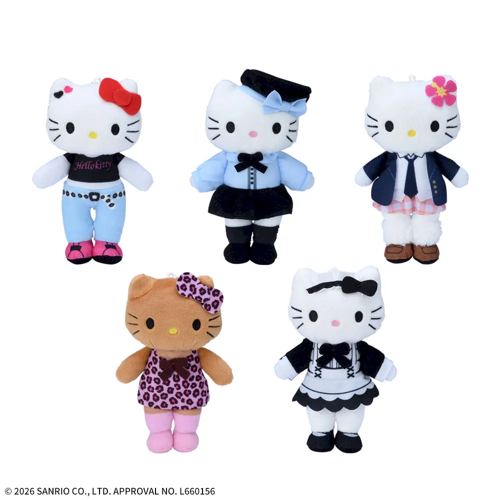 《Sanrio 三麗鷗》Hello Kitty 吊飾Ver.絨毛玩偶