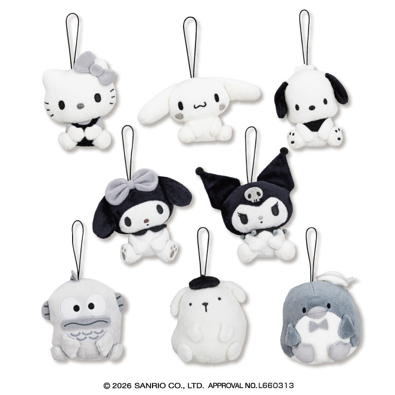 Sanrio Characters モノトーンおすわりマスコット