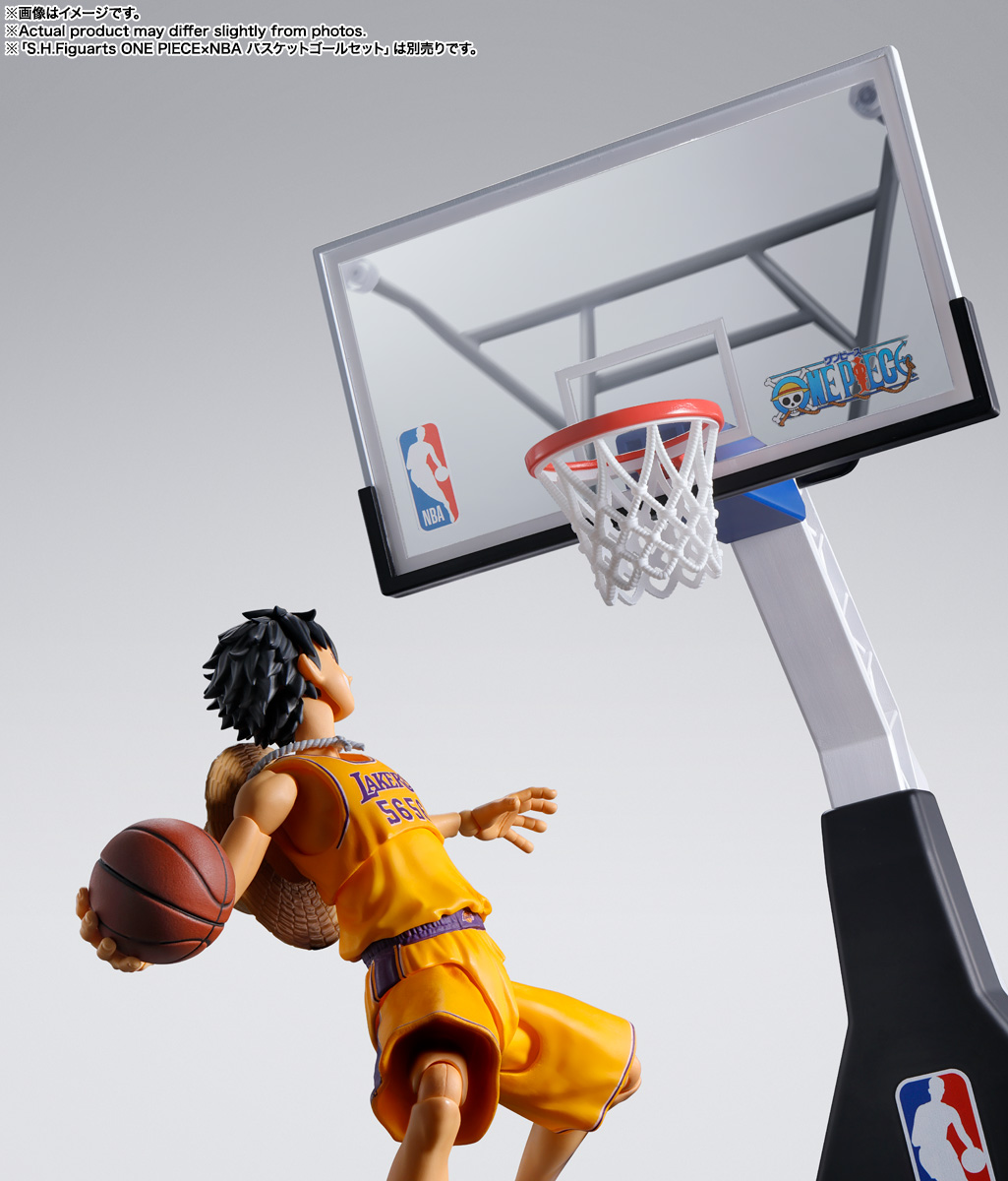 S.H.Figuarts ONE PIECE×NBA 蒙奇・D・魯夫 -Los Angeles Lakers ver.-