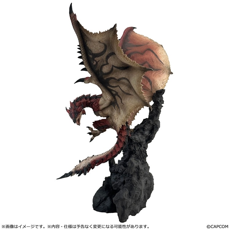 魔物獵人雄火龍模型由知名造形師『古市龍也』監修 打造高完成度模型