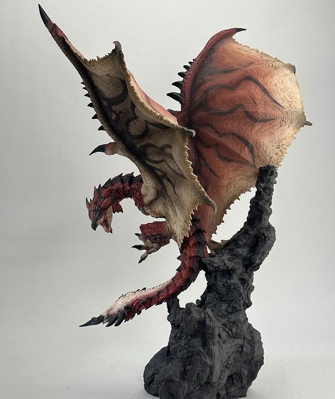 《Monster Hunter魔物獵人》雄火龍雕像 Ver.2.0 模型登場！