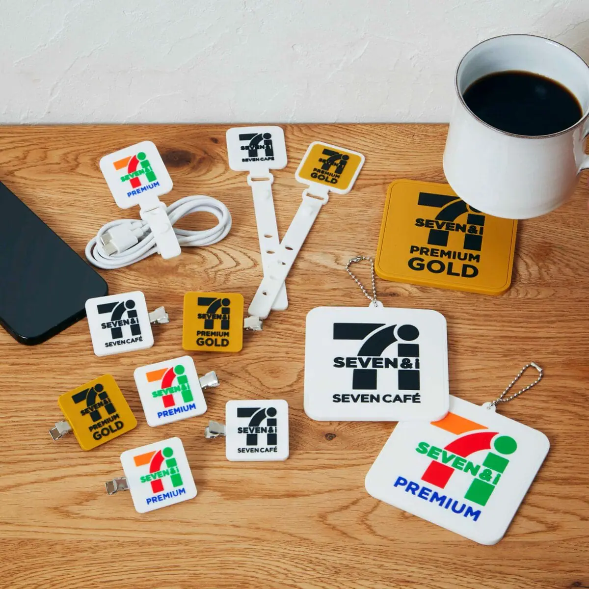 Happy快樂賞《7-ELEVEN》H賞:7-ELEVEN LOGO橡膠小物系列