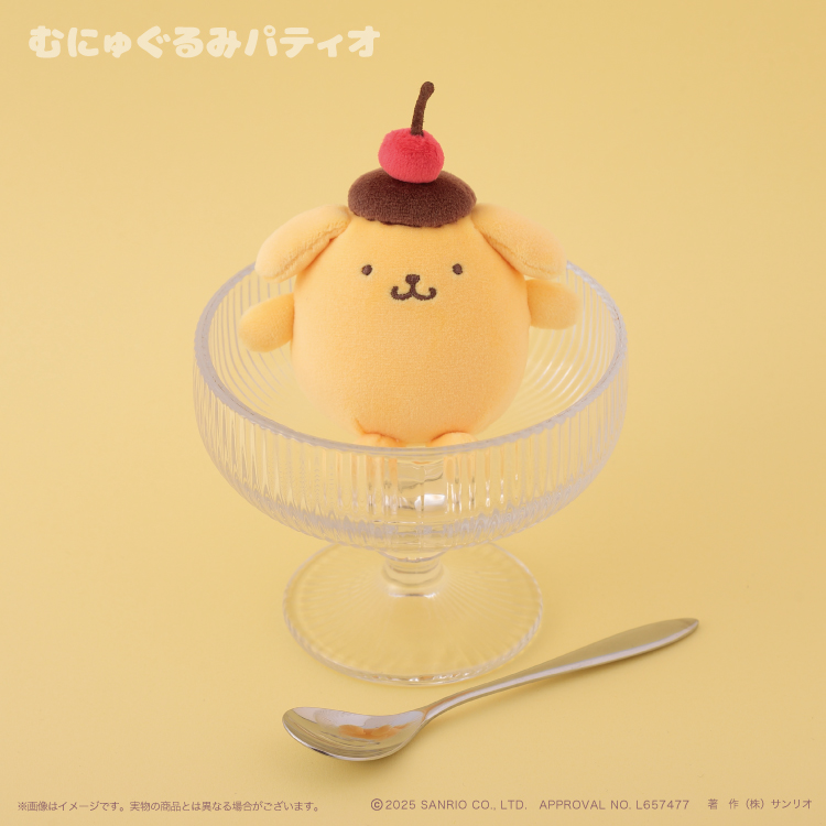 布丁狗《Happy Flavor》軟萌絨毛吊飾第一彈 ! 布丁款