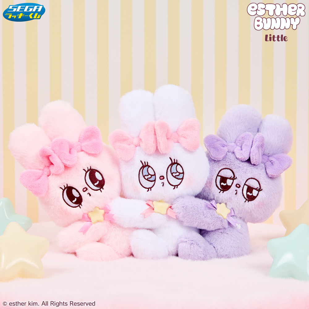 SEGA賞《Esther Bunny Little 艾絲樂小兔》B賞：黏黏絨毛玩偶