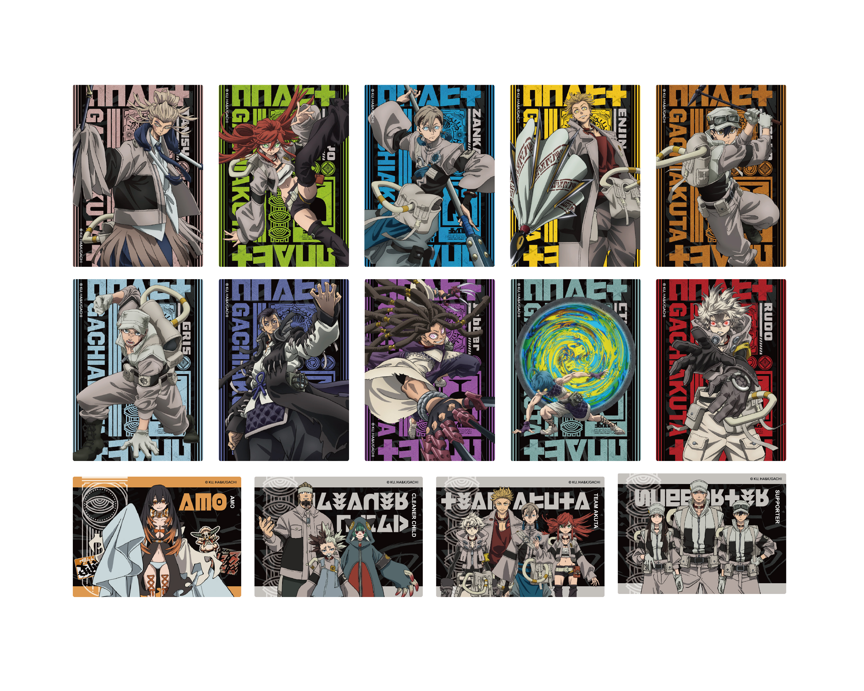 「宅一番」超人氣卡牌機誠品R79快閃店 全新卡牌《GACHIAKUTA》