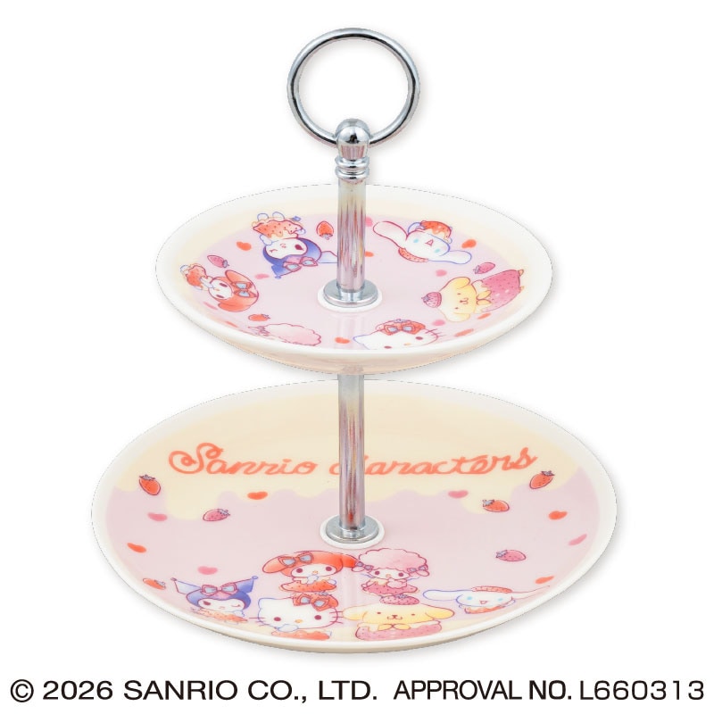 《Sanrio三麗鷗》草莓牛奶Melt系列 飾品展示架|約14公分,3月第4週起登場