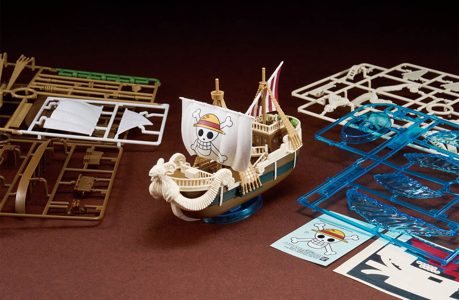 《ONE PIECE 航海王》草帽海賊旗細節骷髏旗幟貼紙重現