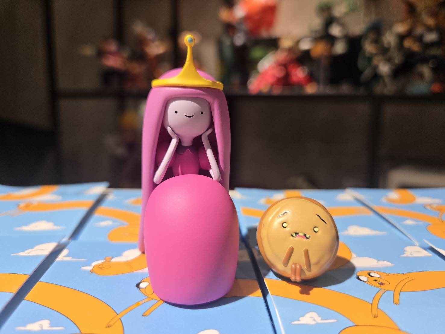 Jinart《Adventure Time 探險活寶》坐坐系列盲盒公仔 泡泡糖公主 & 肉桂麵包