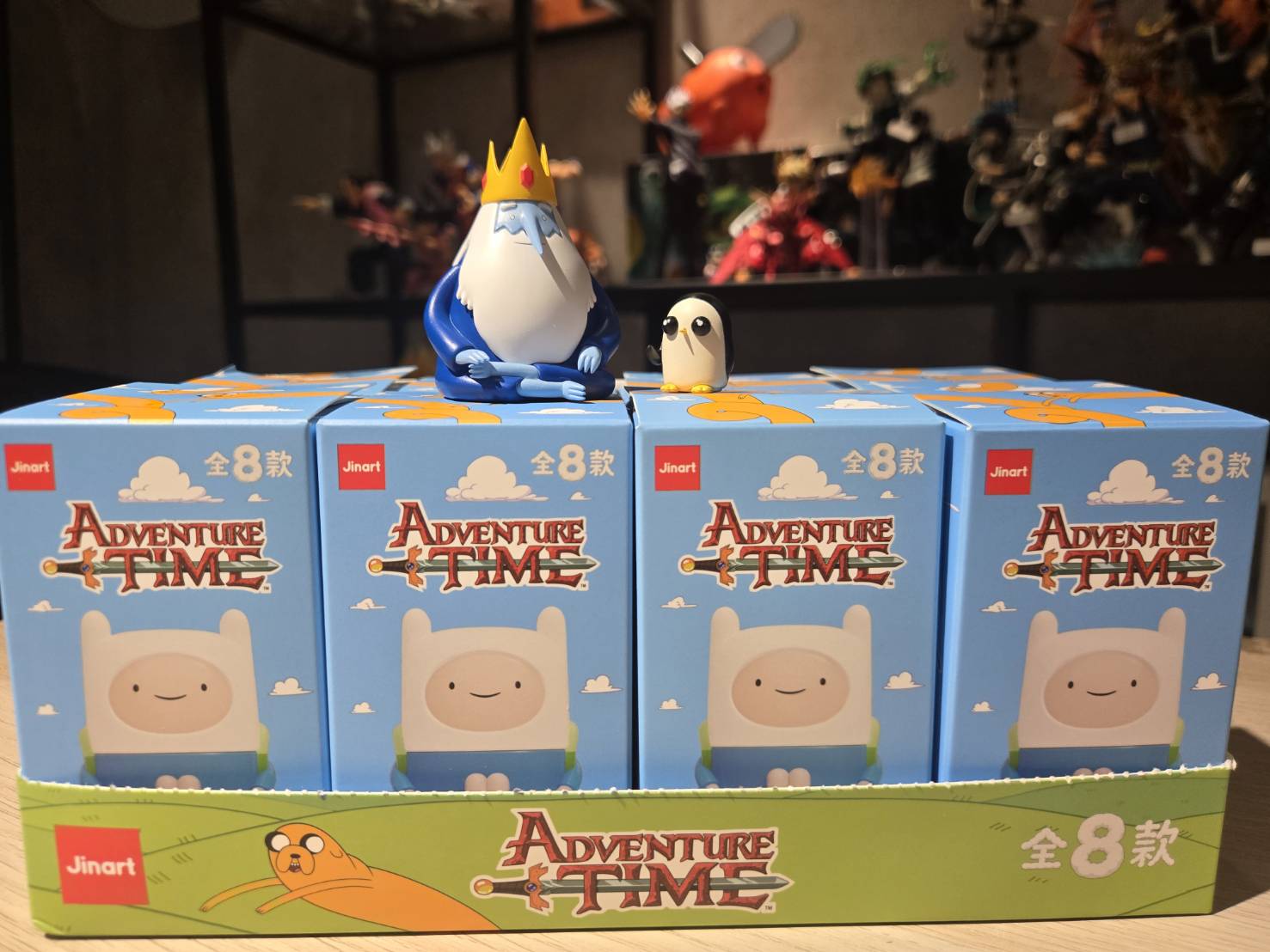 Jinart《Adventure Time 探險活寶》坐坐系列盲盒公仔 冰霸王賽門