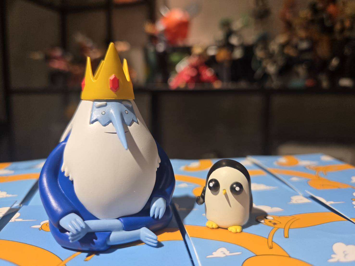 Jinart《Adventure Time 探險活寶》坐坐系列盲盒公仔 冰霸王 & 阿鵝